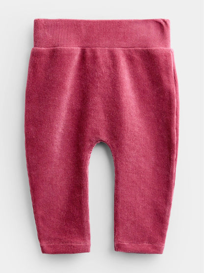 Dsiney Kidz - JoJo Maman Bébé Rose Pink Floral Blouse, Leggings & Gilet Baby Set image 4
