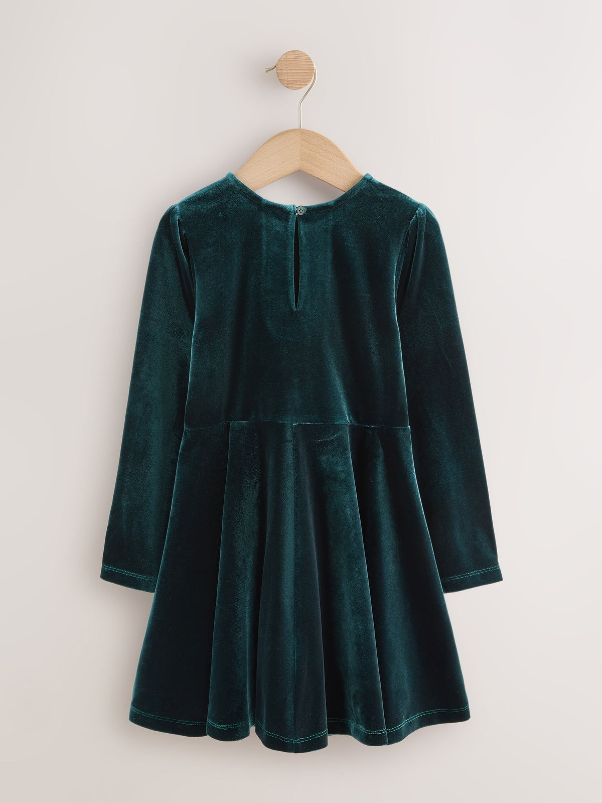 Dsiney Kidz - Green Velvet Skater Dress (3-16yrs) image 5