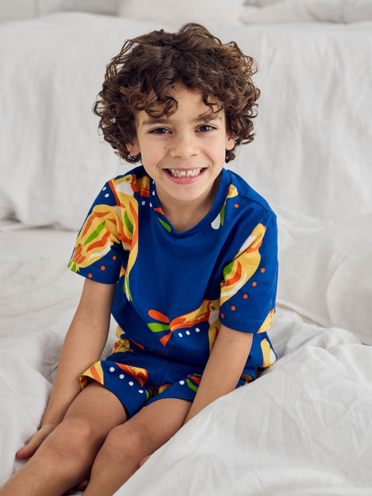 Chelsea Peers Blue Toucan Print Short Pyjamas Set - image 2