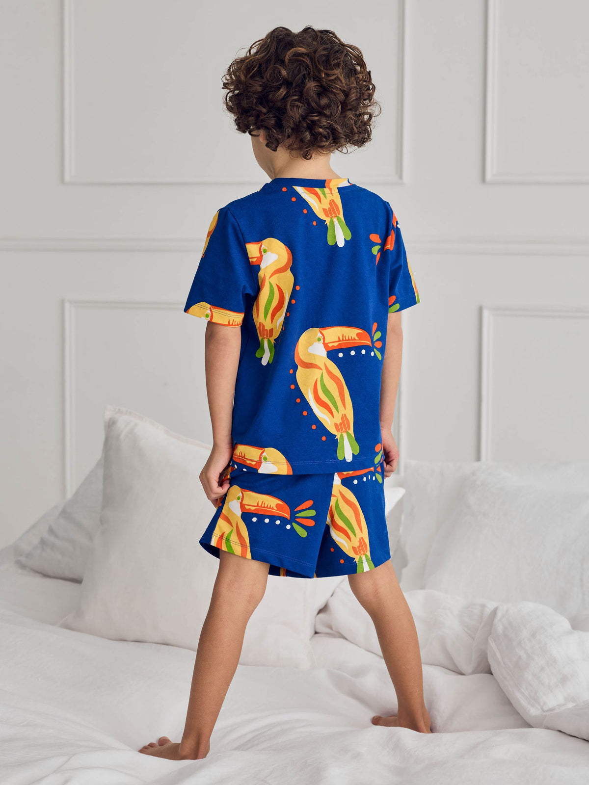 Chelsea Peers Blue Toucan Print Short Pyjamas Set - image 3