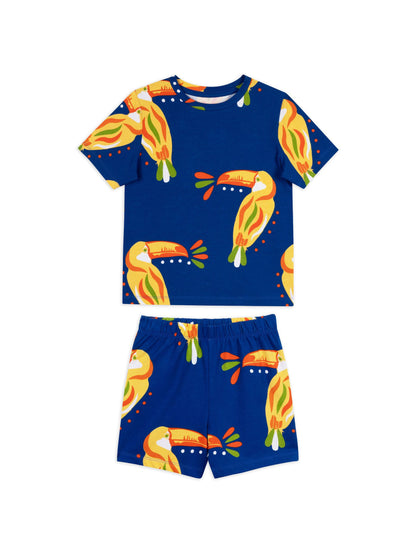 Chelsea Peers Blue Toucan Print Short Pyjamas Set - image 6