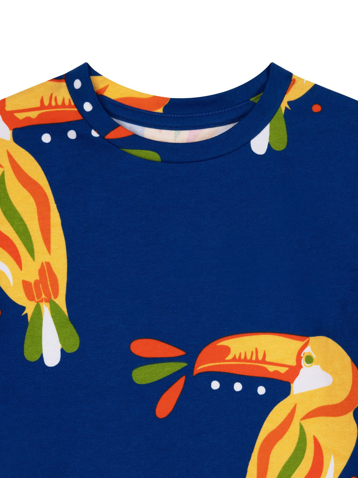 Chelsea Peers Blue Toucan Print Short Pyjamas Set - image 8