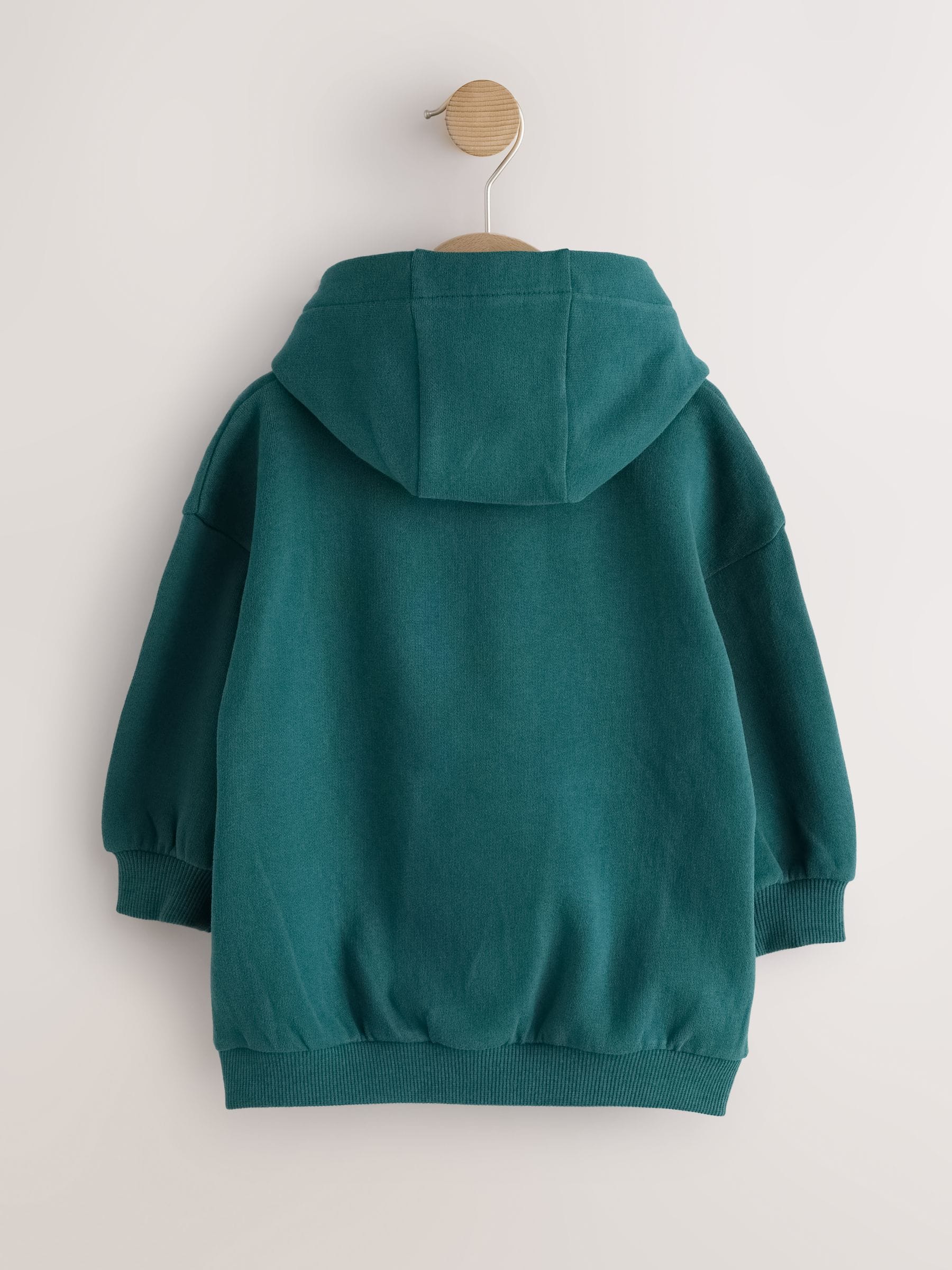 Dsiney Kidz - Dark Green Soft Touch Hoodie (3mths-7yrs) image 2