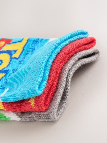 Toy Story Cotton Rich License Socks 3 Pack - image 3