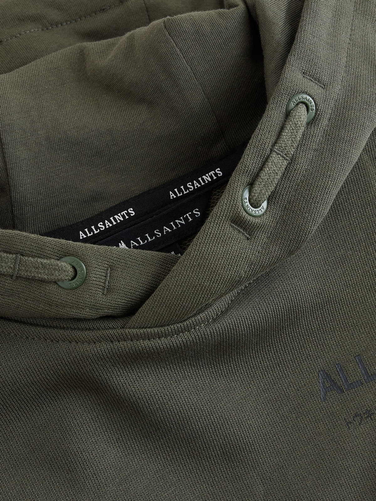 smALLSAINTS Dark Green Underground Oversized Pullover Hoodie - image 10