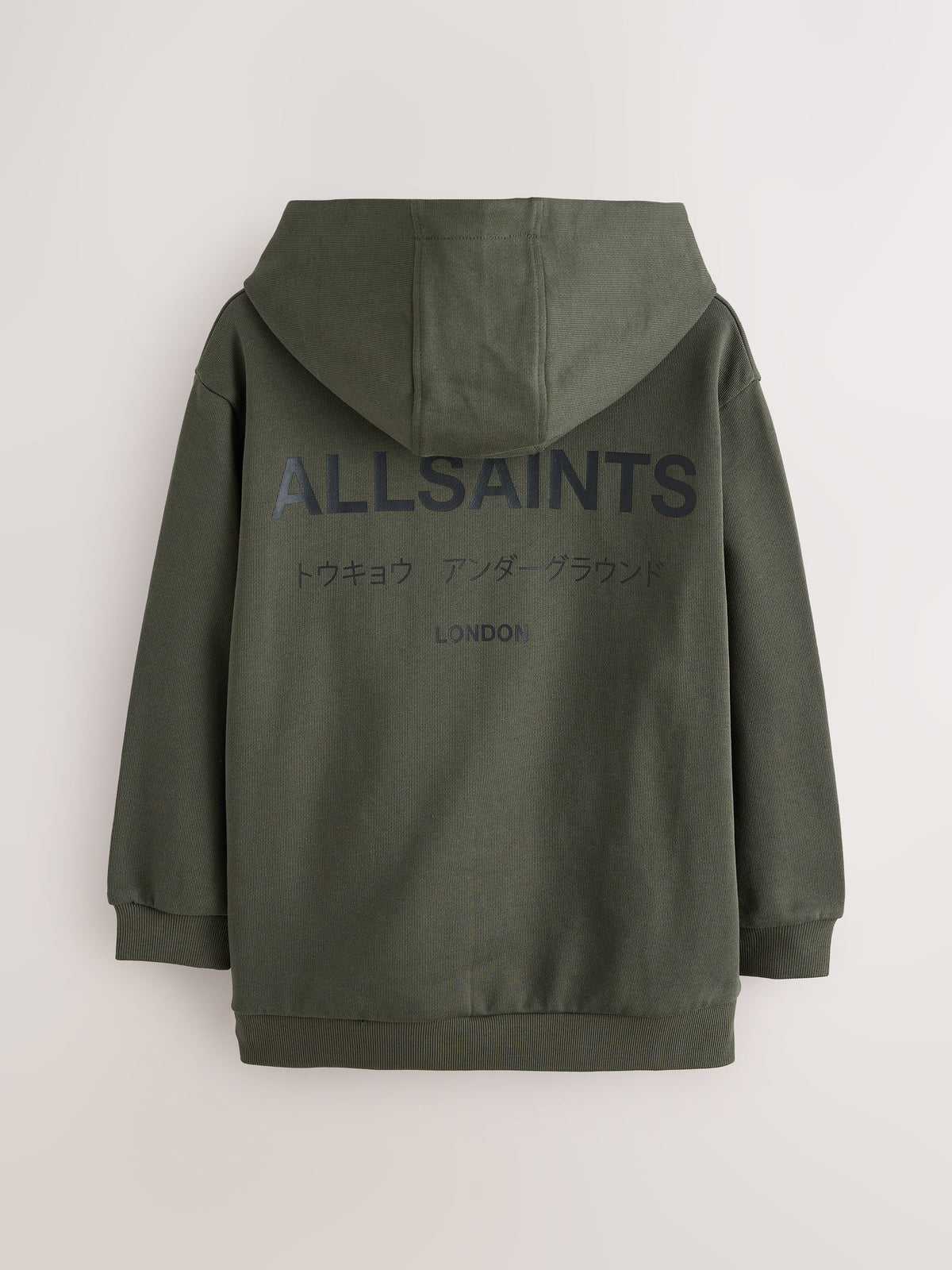 smALLSAINTS Dark Green Underground Oversized Pullover Hoodie - image 8