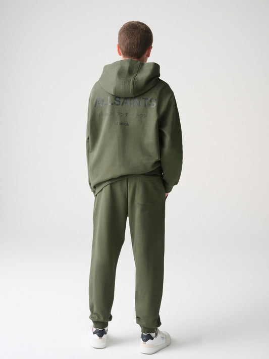 smALLSAINTS Dark Green Underground Straight Cuffed Cotton Joggers - image 2