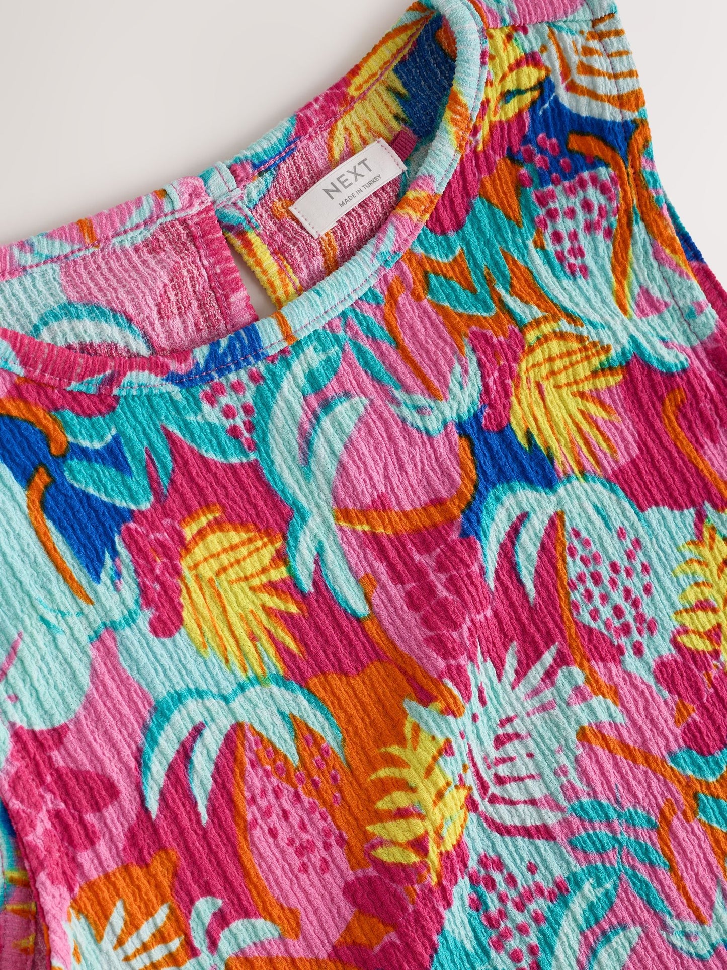 Dsiney Kidz - Pink Tropical Skirt and Top Set (3-16yrs) image 3