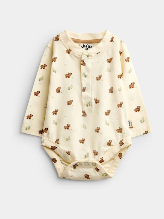 Dsiney Kidz - Jojo Maman Bébé Natural Bear 2-Pack Printed Bodysuits image 2