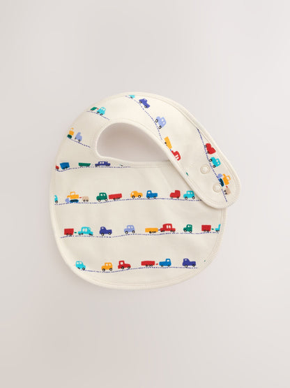 Red/Blue Transport Baby Bibs 5 Pack - image 5