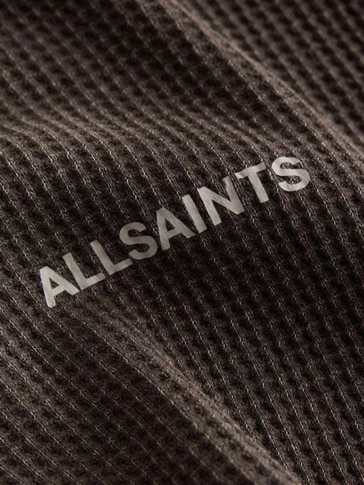 smALLSAINTS Brown Waffle Rugby Polo Top - image 6
