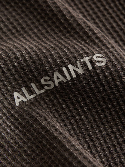 smALLSAINTS Brown Waffle Rugby Polo Top - image 6