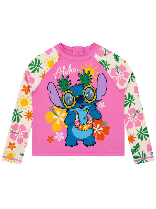 Dsiney Kidz - Character Pink Lilo & Stitch Two Piece Swimsuit Set image 2