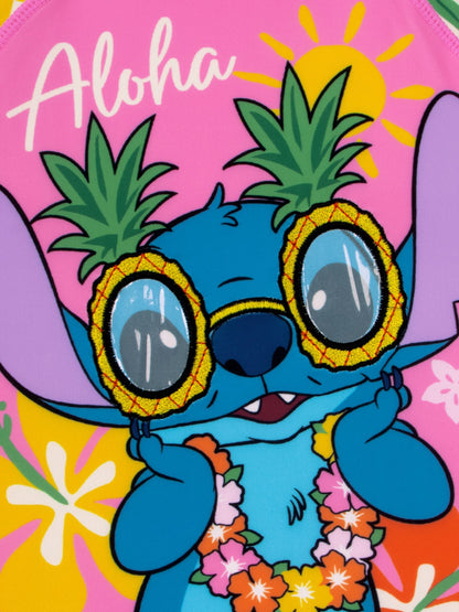 Character Pink Lilo & Stitch Two Piece Swimsuit Set image 3