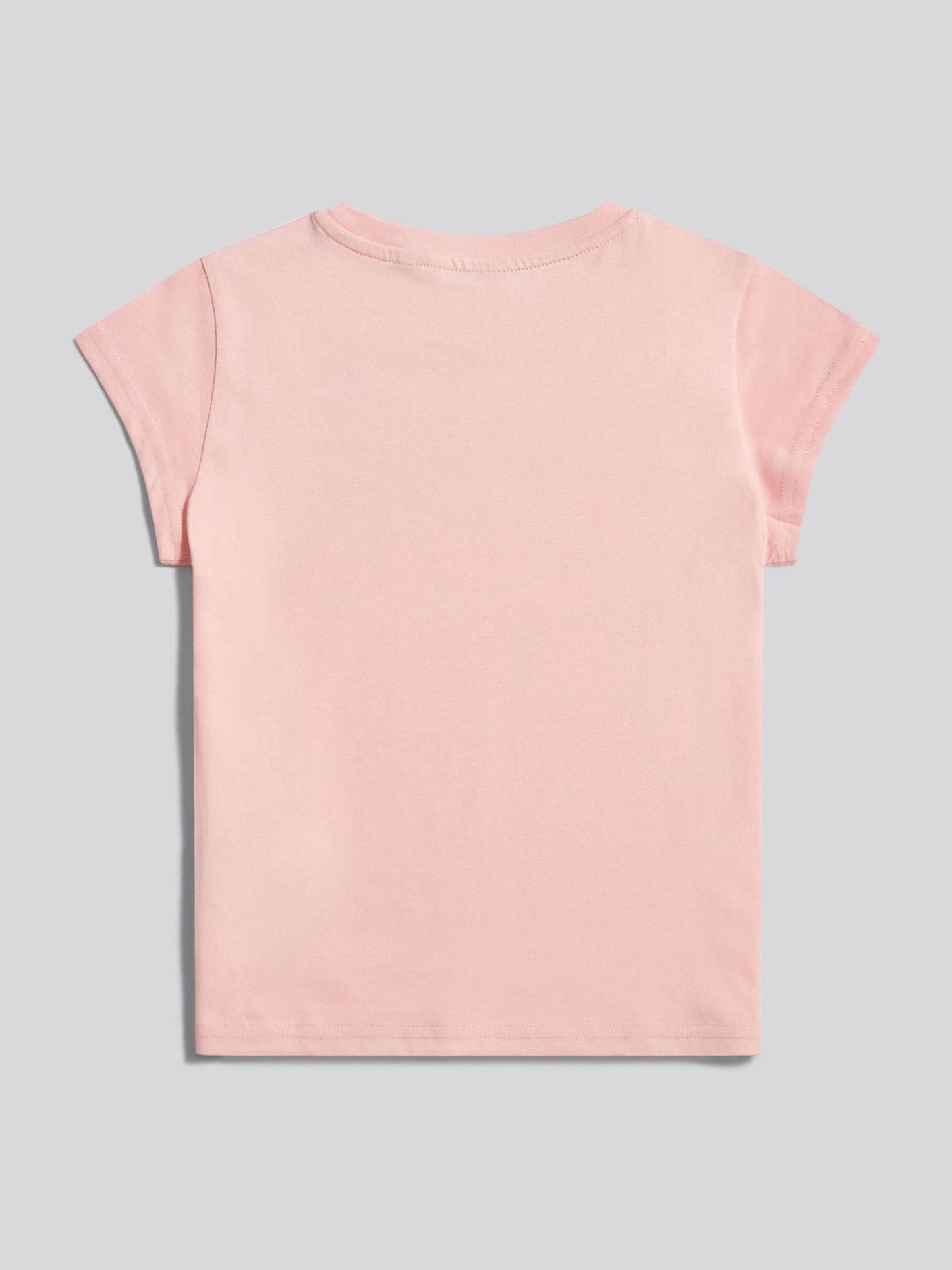 Dsiney Kidz - U.S. Polo Assn. Pink Script Logo Cap Sleeve T-Shirt image 6