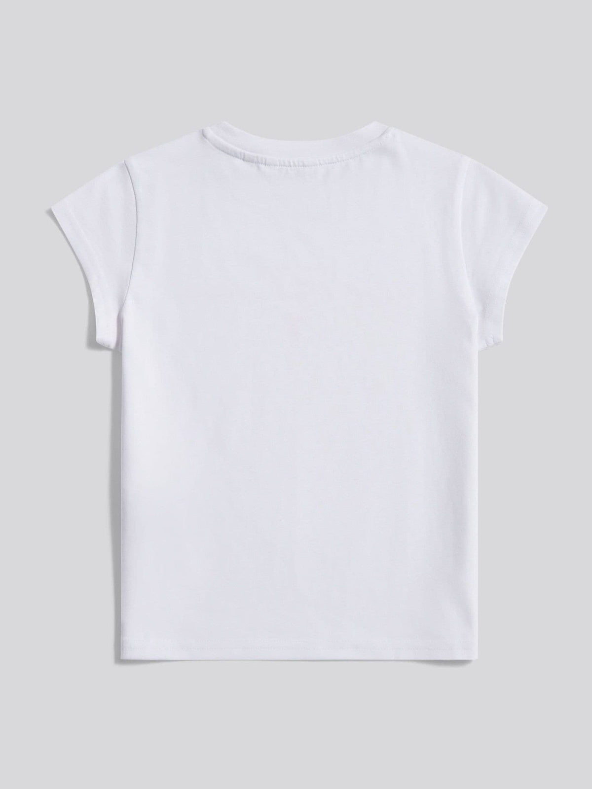 Dsiney Kidz - U.S. Polo Assn. White Script Logo Cap Sleeve T-Shirt image 6