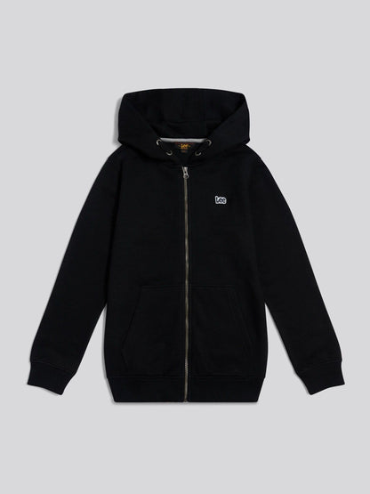 Dsiney Kidz - Lee Black Boys Badge Zip Through Hoodie image 6