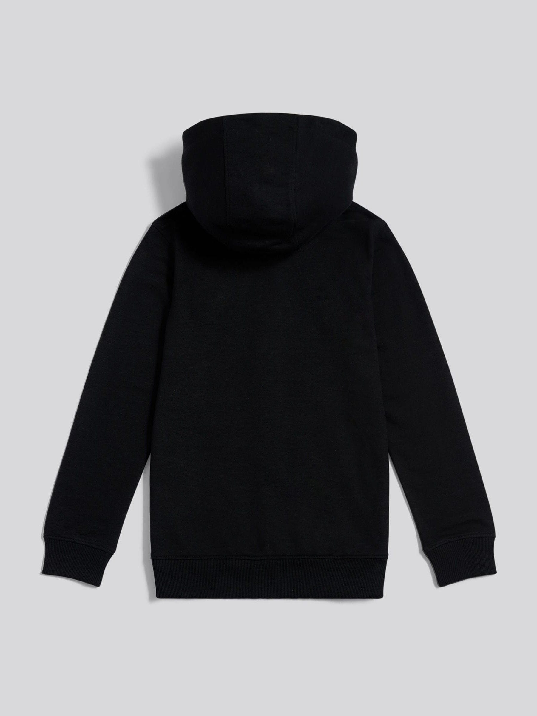 Dsiney Kidz - Lee Black Boys Badge Zip Through Hoodie image 7