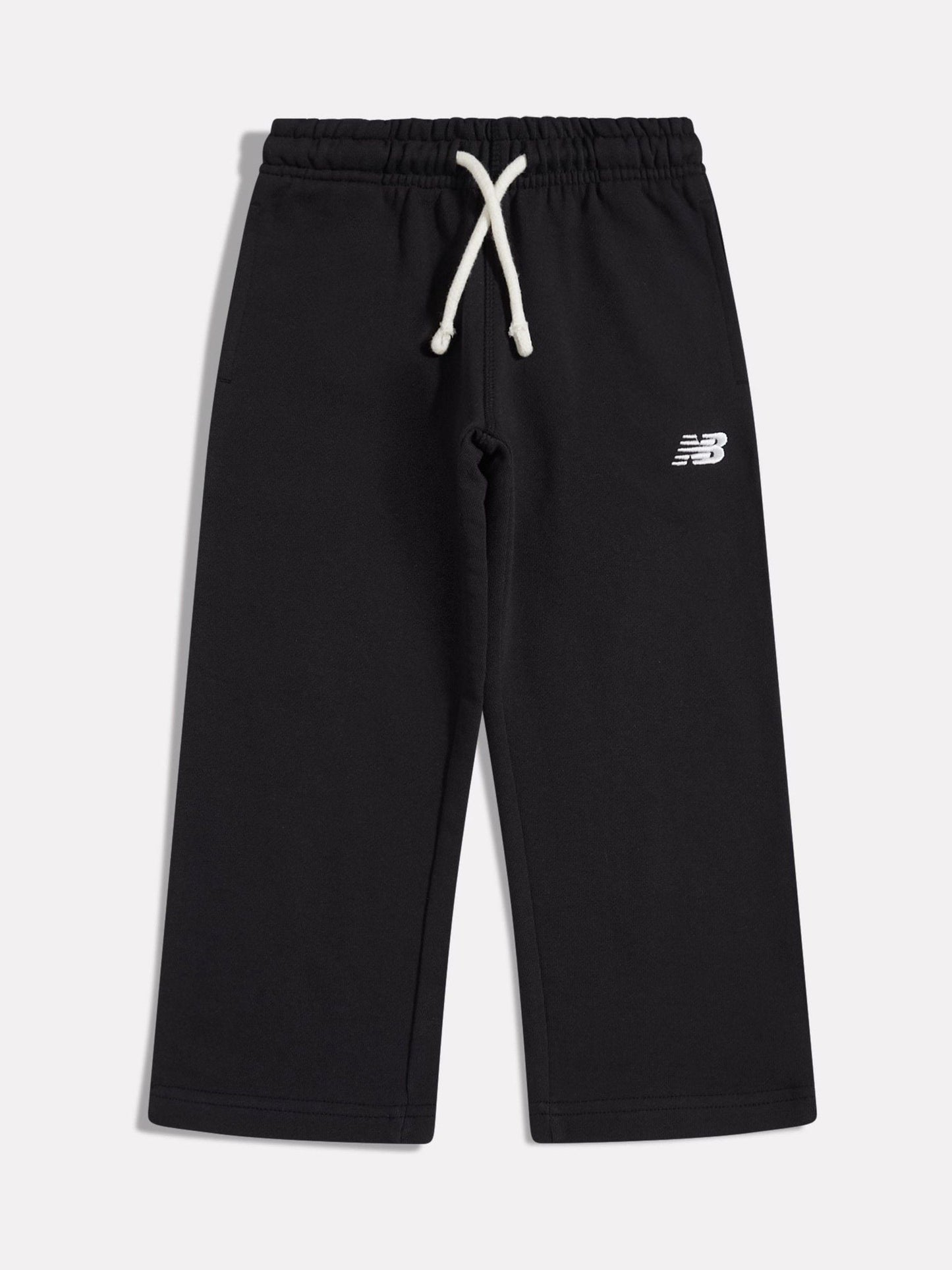 New Balance Black Small Logo Straight Leg Joggers image 1