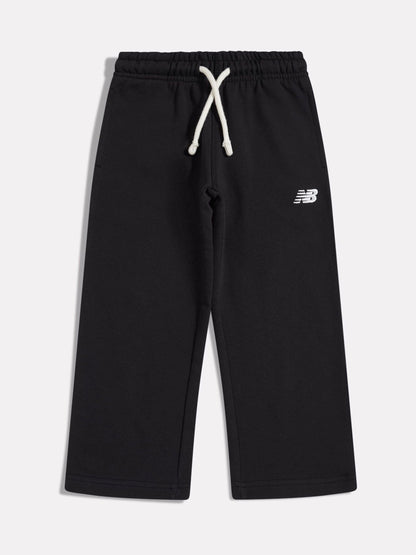 New Balance Black Small Logo Straight Leg Joggers image 1