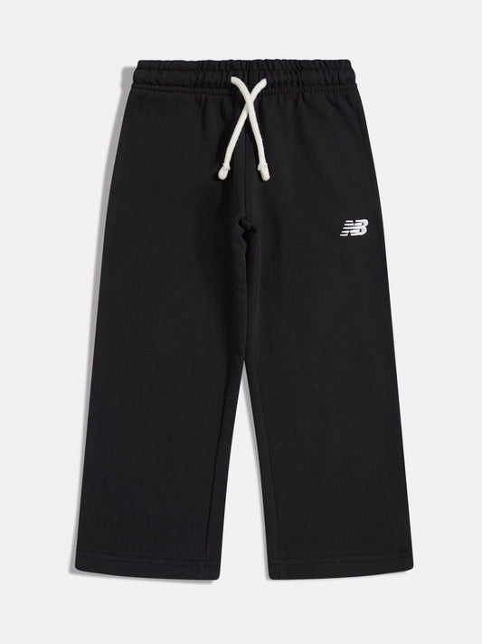 New Balance Black Small Logo Straight Leg Joggers image 1