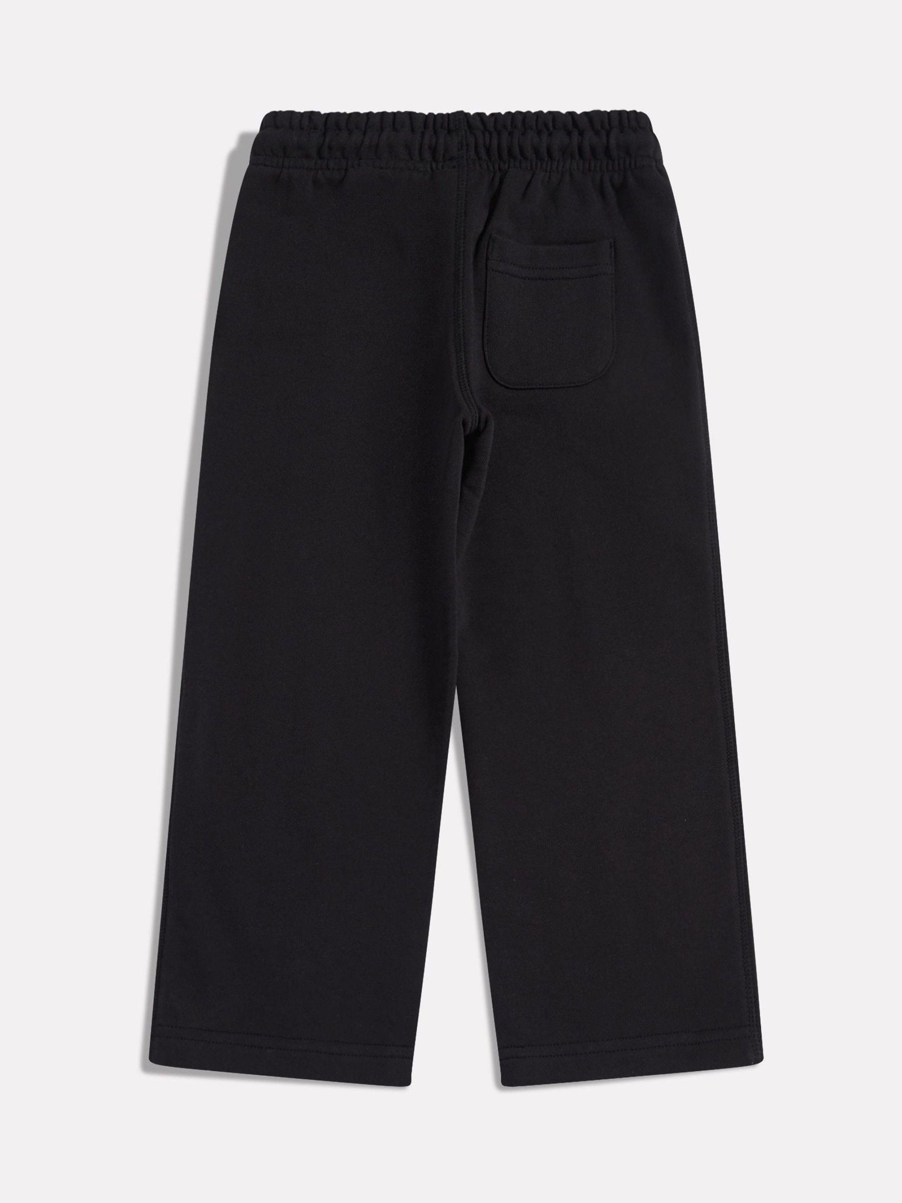 New Balance Black Small Logo Straight Leg Joggers image 2