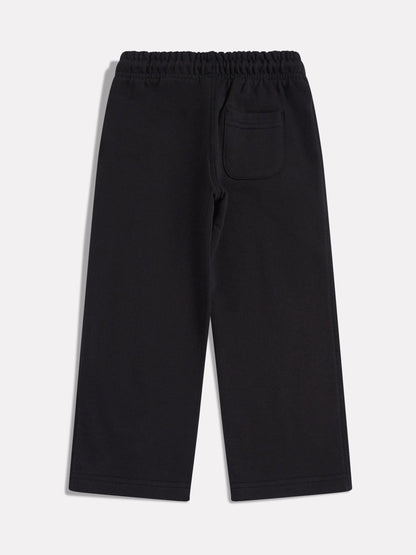New Balance Black Small Logo Straight Leg Joggers image 2