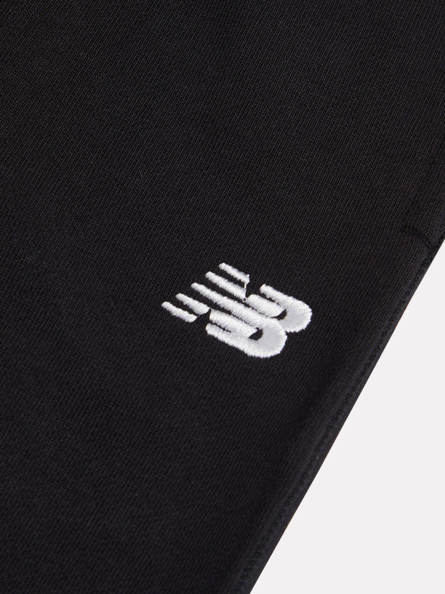 New Balance Black Small Logo Straight Leg Joggers image 3