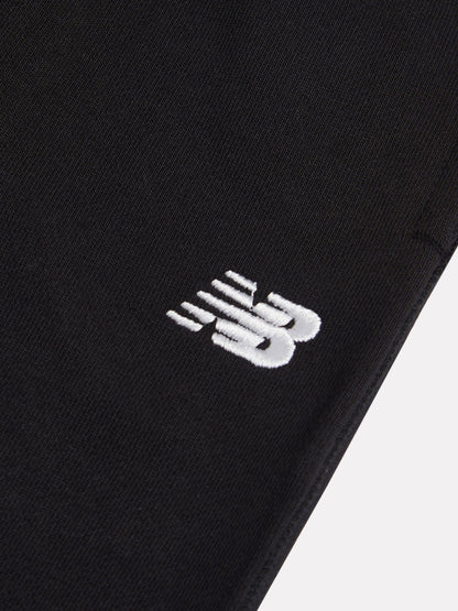 New Balance Black Small Logo Straight Leg Joggers image 3