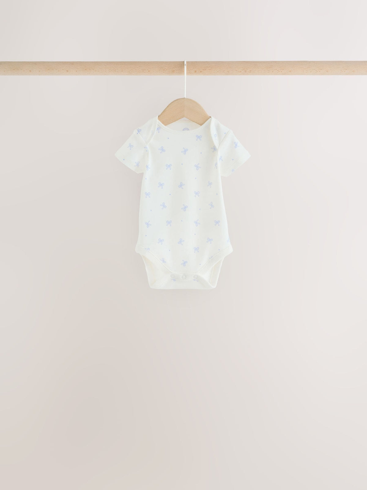 Dsiney Kidz - Blue Bow Short Sleeve Baby Bodysuit 5 Pack image 6