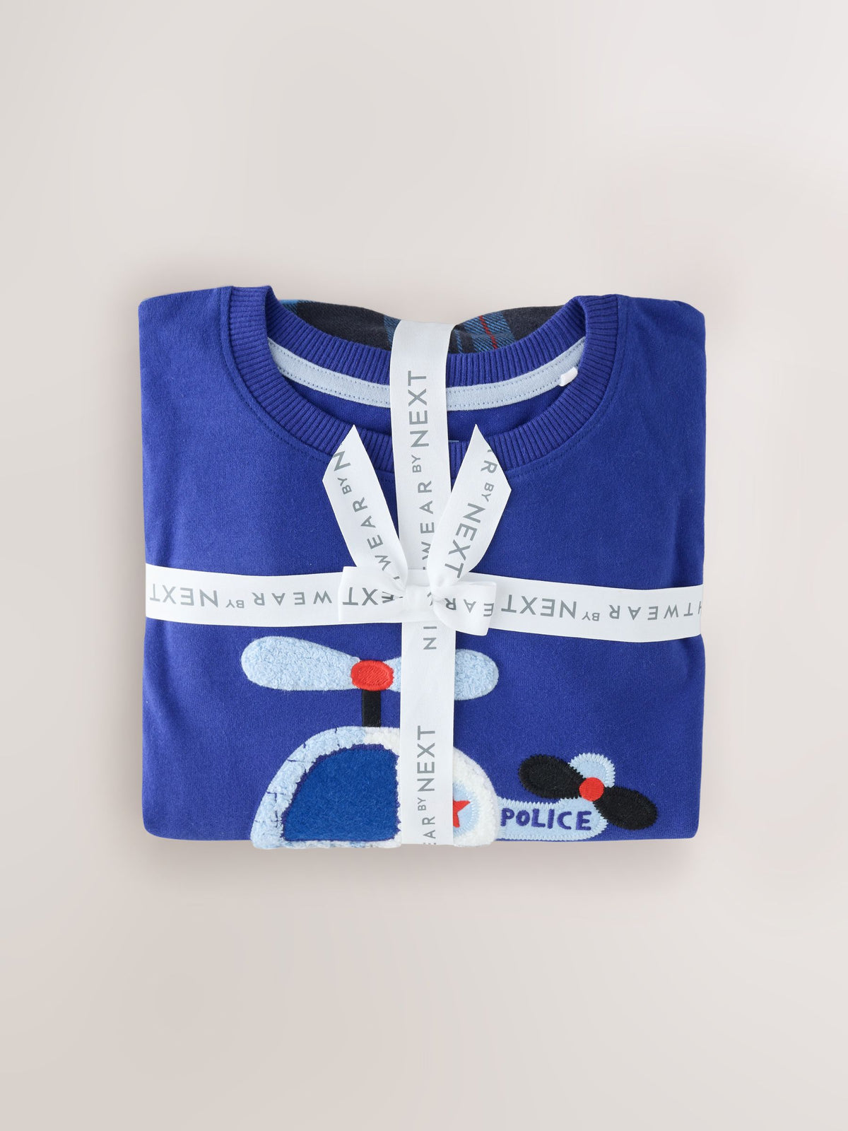 Blue Ribbon Wrapped Pyjamas Gift Set (9mths-8yrs) - image 8