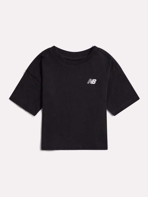 Dsiney Kidz - New Balance Black Jersey Small Logo T-Shirt image 1