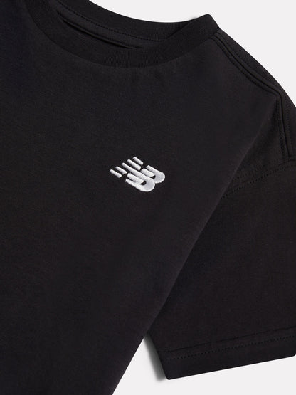 New Balance Black Jersey Small Logo T-Shirt image 3