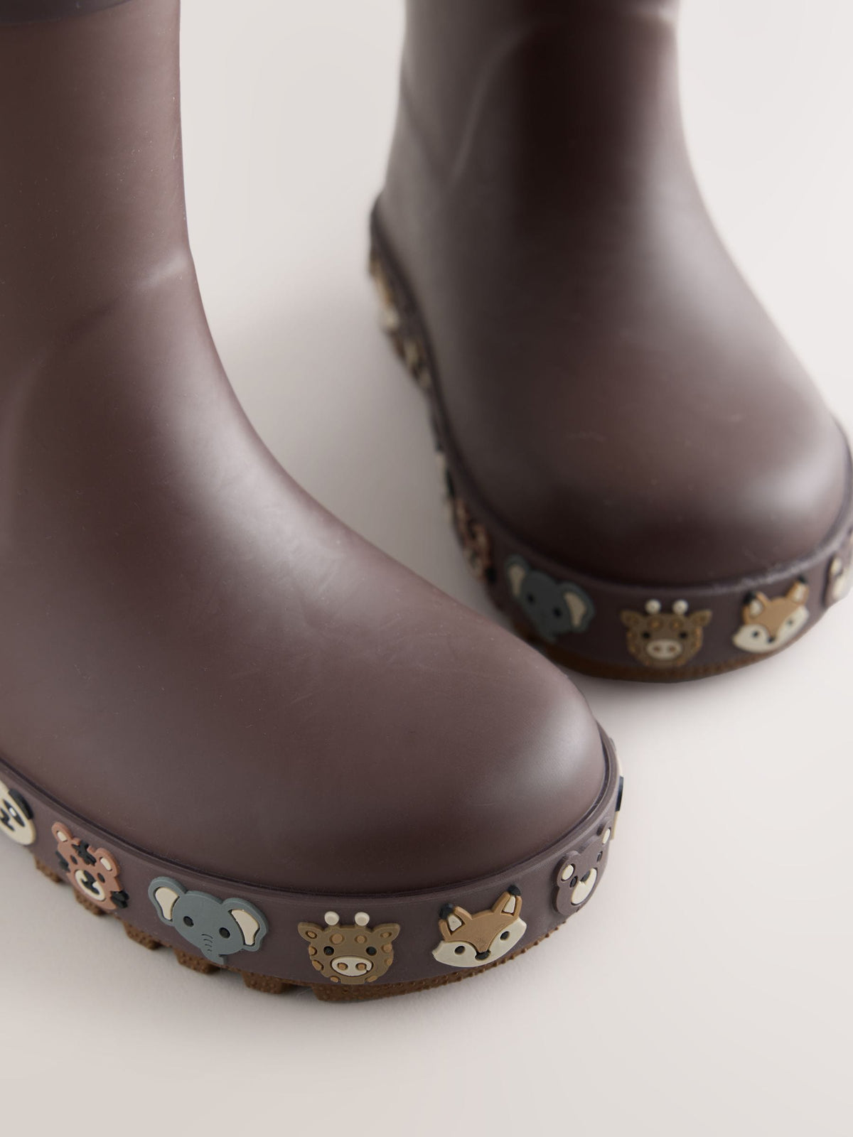 Dsiney Kidz - Brown Animals Warm Lined Handle Wellies image 3