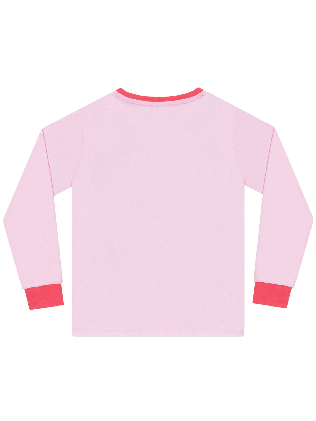 Character Pink Peppa Pig George Peppa And Evie Long Sleeve Pyjamas - image 10