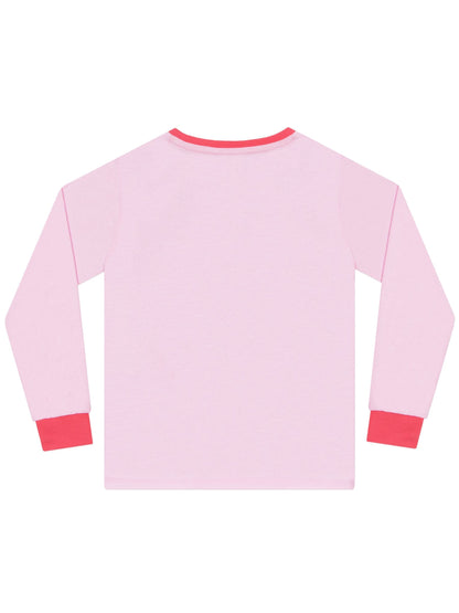 Character Pink Peppa Pig George Peppa And Evie Long Sleeve Pyjamas - image 10