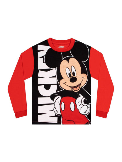 Dsiney Kidz - Character Red Mickey Mouse Long Pyjamas Set image 5