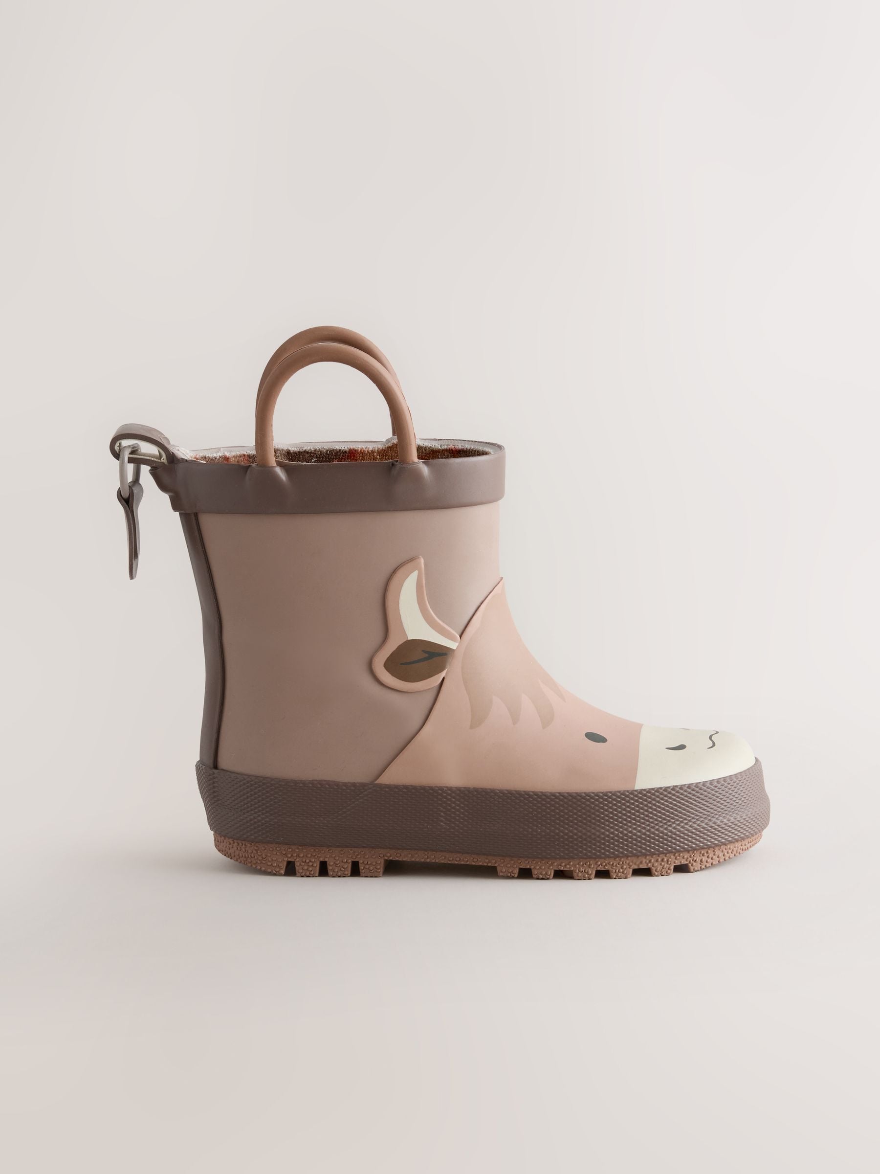 Brown Hamish Ankle Handle Pull On Wellies image 5