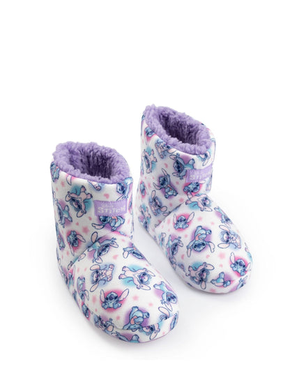 Vanilla Underground White Lilo & Stitch Character AOP Slipper Boots image 1