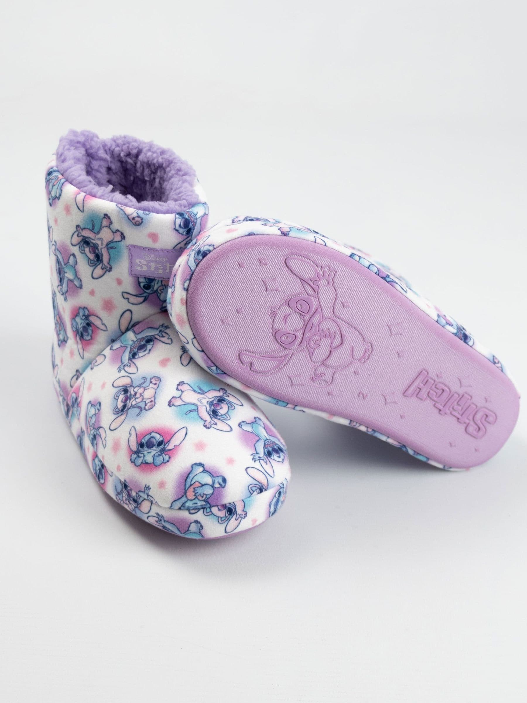 Vanilla Underground White Lilo & Stitch Character AOP Slipper Boots image 4