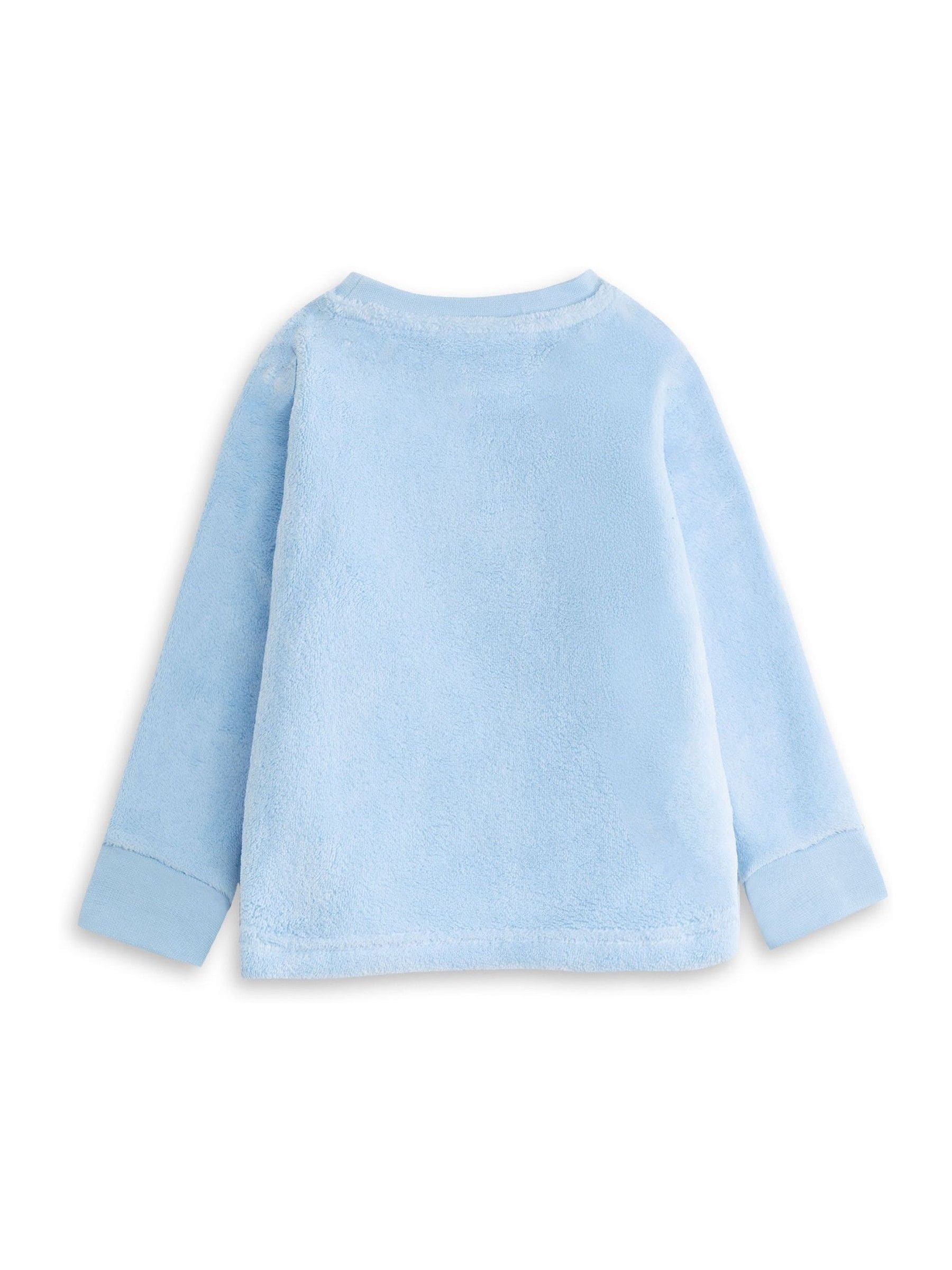 Dsiney Kidz - Vanilla Underground Blue Bluey Fleece Long Sleeve Long Leg Pyjamas Set image 3