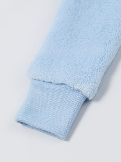 Dsiney Kidz - Vanilla Underground Blue Bluey Fleece Long Sleeve Long Leg Pyjamas Set image 4