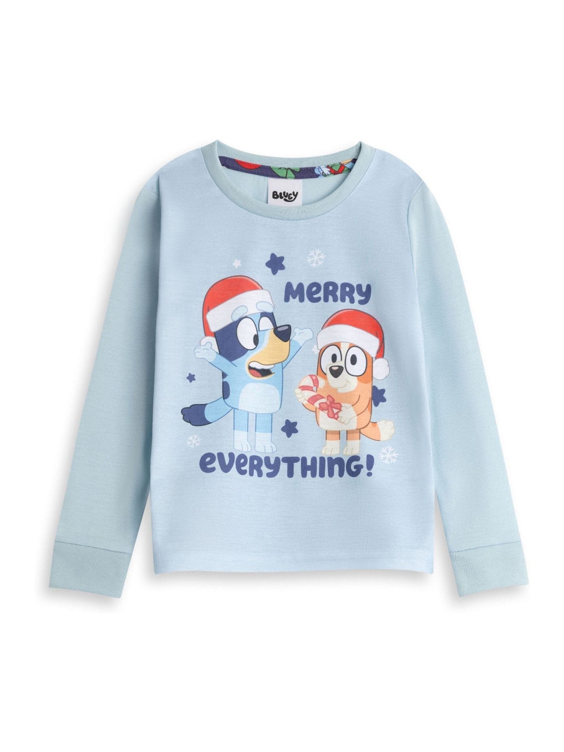 Dsiney Kidz - Vanilla Underground Blue Bluey Christmas Long Sleeve Long Leg Pyjamas Set image 2
