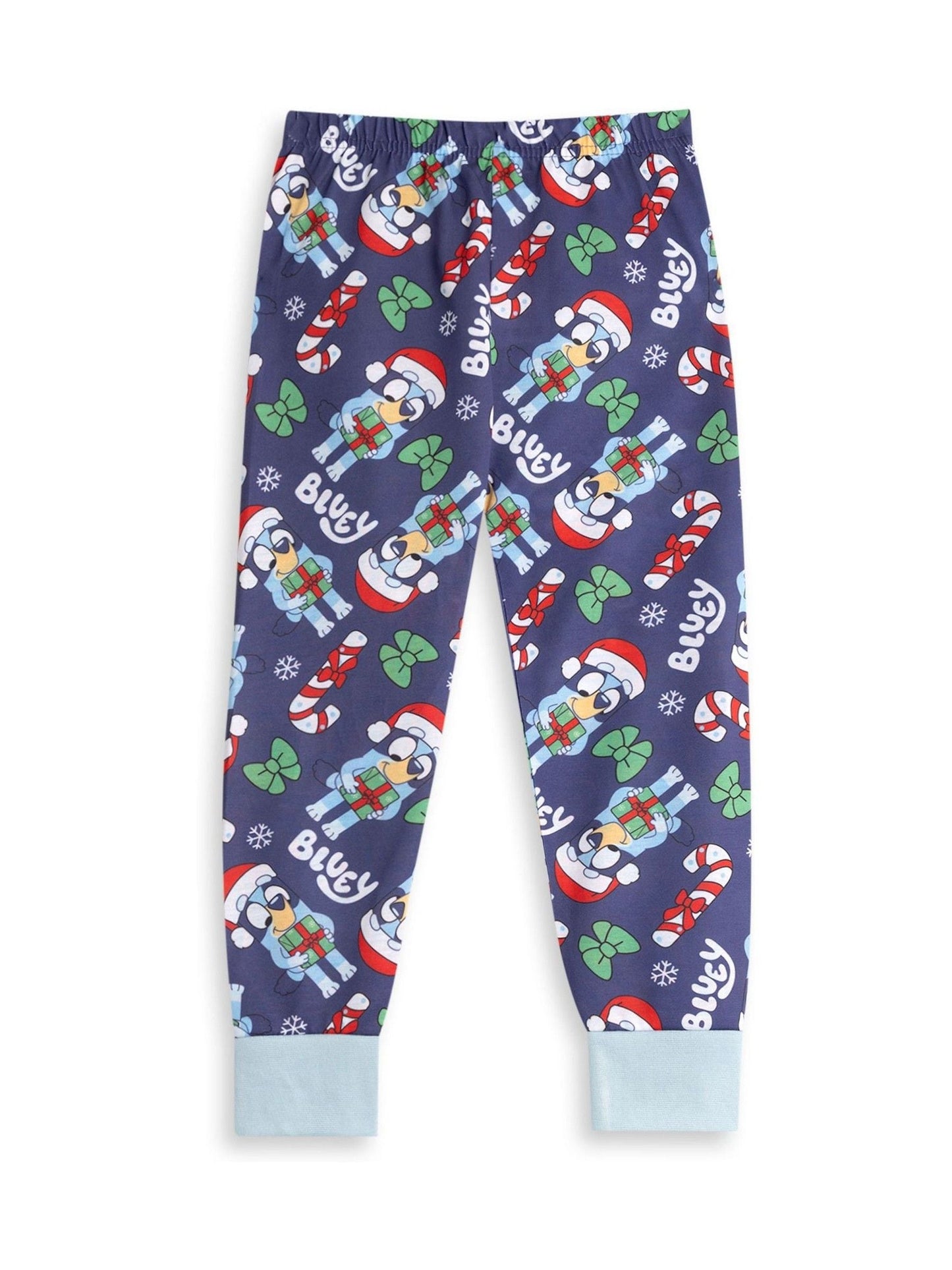 Dsiney Kidz - Vanilla Underground Blue Bluey Christmas Long Sleeve Long Leg Pyjamas Set image 4