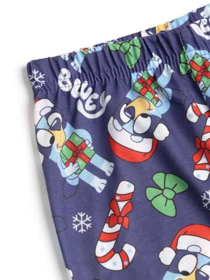 Dsiney Kidz - Vanilla Underground Blue Bluey Christmas Long Sleeve Long Leg Pyjamas Set image 6