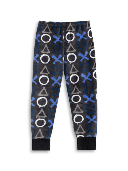 Dsiney Kidz - Vanilla Underground Black PlayStation Logo Fleece Long Sleeve Long Leg Pyjamas Set image 4
