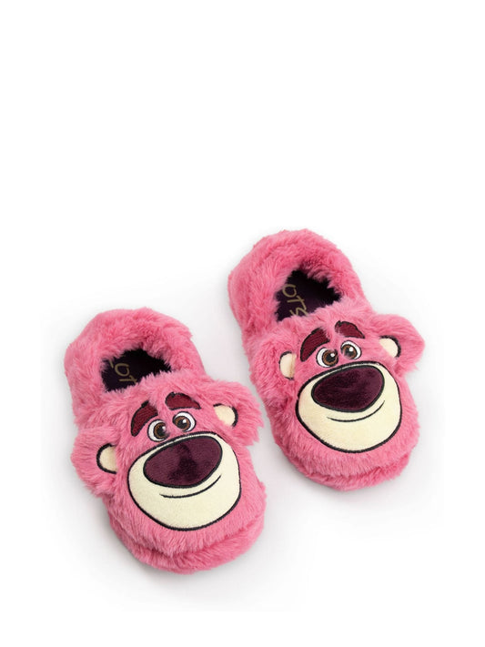 Vanilla Underground Pink Disney Toy Story Lotso Slippers image 1