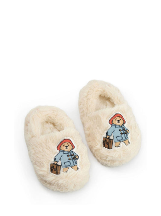 Vanilla Underground Brown Paddington Bear Character Slippers image 1