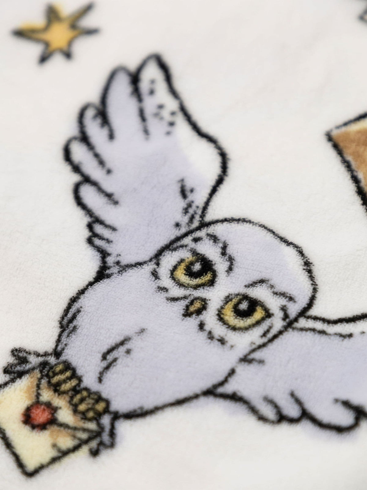 Vanilla Underground White Harry Potter Hedwig Fleece Quarter Zip Jumper - image 11