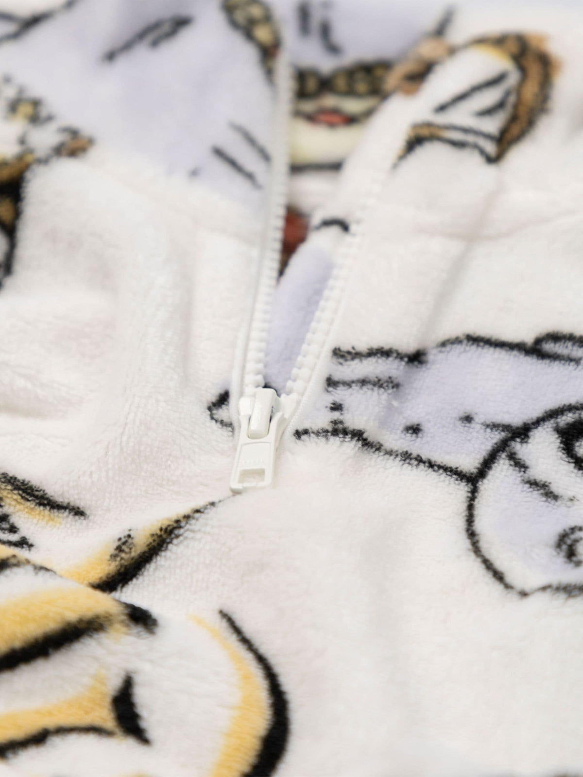 Vanilla Underground White Harry Potter Hedwig Fleece Quarter Zip Jumper - image 8